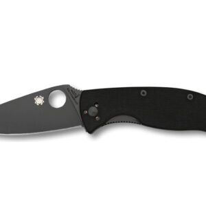 Spyderco Tenacious 3.39" Folding Knife Plain Edge